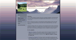 Desktop Screenshot of hampshireholidays.biz